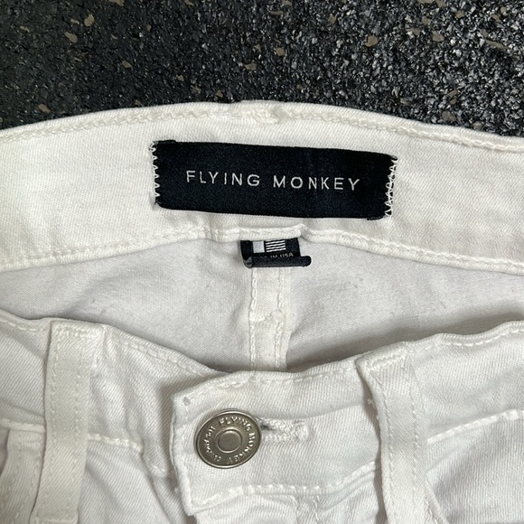 Flying monkey white low rise jeans - Picture 2 of 5